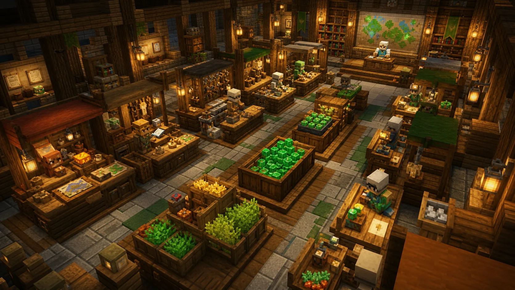 Minecraft Villager Trading And Emerald Economy Section